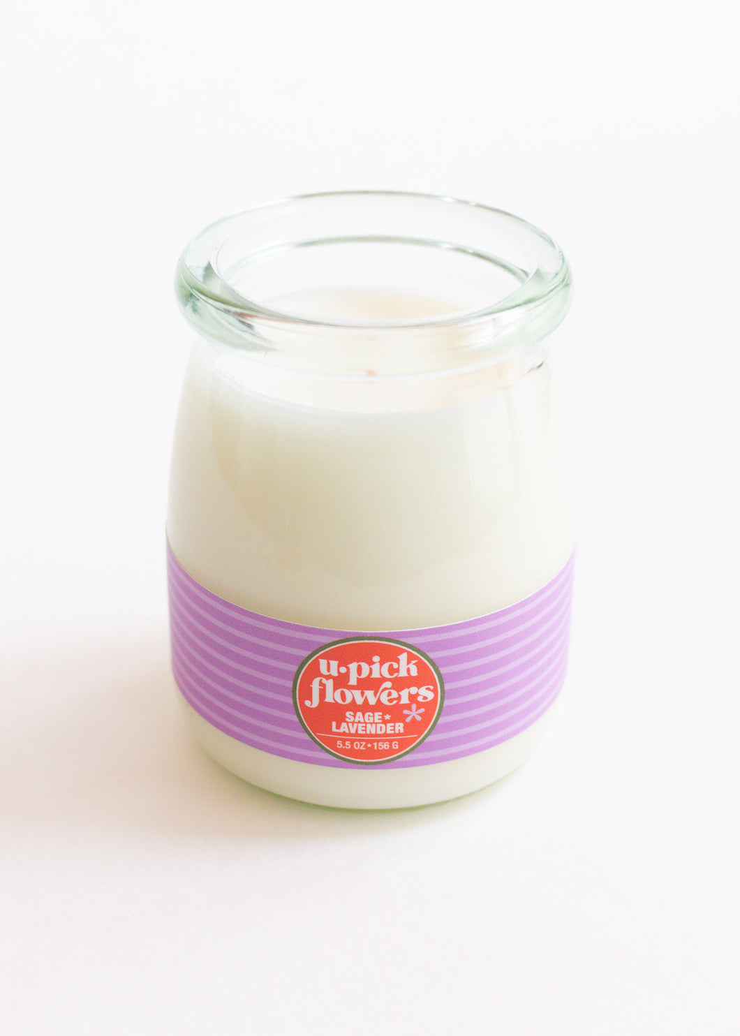 u•pick flowers candle