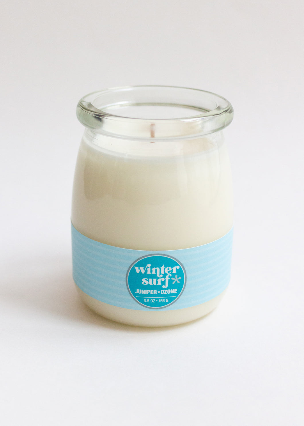 winter surf candle